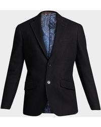 Etro - Basic Knit Blazer - Lyst