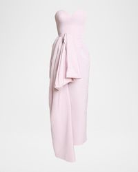 Givenchy - Strapless Bow Bustier Gown - Lyst