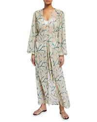 Alexis Lace Guiliana Full Skirt in White - Lyst