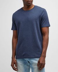 FRAME - Duo Fold Solid T-shirt - Lyst