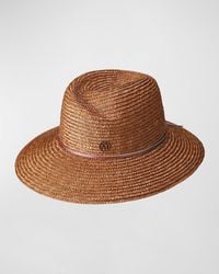 Maison Michel - Andre Seasonal Iconic Straw Hat - Lyst