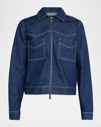 Rails - Trabuco Western Denim Jacket - Lyst