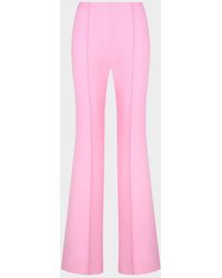Smythe - Pintuck Flare Pants - Lyst