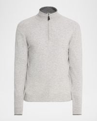 Neiman Marcus - Apos;S Recycled Cashmere Full-Zip Sweater - Lyst