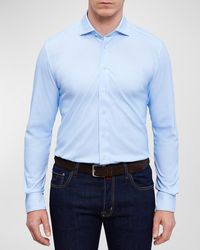 Emanuel Berg - Modern 4 Flex Stretch Knit Sport Shirt - Lyst