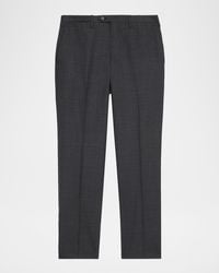 Kiton - Apos;S Wool Twill Flat-Front Trousers - Lyst