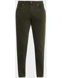 7 For All Mankind - The Straight Slim Five-Pocket Pants - Lyst