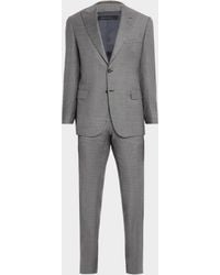Brioni - Apos;S Wool And Cashmere Sharkskin Two-Piece Suit - Lyst