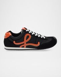 Loewe - Apos;S Ballet Runner 2.0 Nylon And Calfskin Sneakers - Lyst
