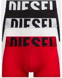 DIESEL - Damien Dpop 3-Pack Boxer Briefs - Lyst