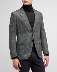 ZEGNA - Textured Wool-Silk Sport Coat - Lyst