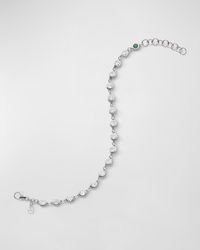 Monica Rich Kosann - Sterling Silver Rock Crystal Tennis Bracelet - Lyst