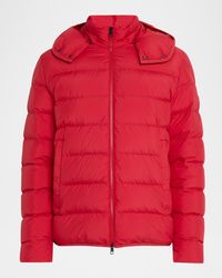 Moncler - Apos;S Montbrocq Hooded Short Down Puffer Jacket - Lyst