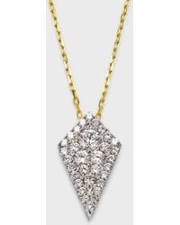 Frederic Sage - 18k Extra Large Kite Firenze Pendant Necklace With Diamonds - Lyst