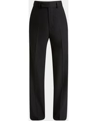 Amiri - Creased Wool Flare Pants - Lyst