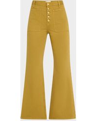Ulla Johnson - The Lou Button-Up Jeans - Lyst