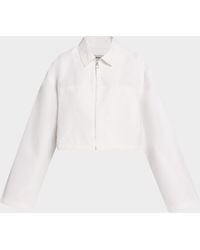 Jonathan Simkhai - Colsen Cropped Jacket - Lyst