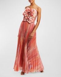 mestiza - Dominique Pleated A-Line Convertible Gown - Lyst