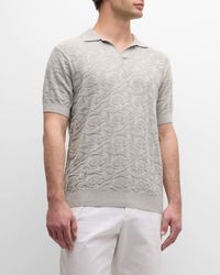 Rodd & Gunn - Millard Textured Logo Knit Polo Shirt - Lyst