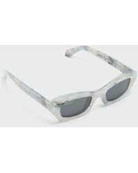 Off-White c/o Virgil Abloh - Venezia Acetate Rectangle Sunglasses - Lyst
