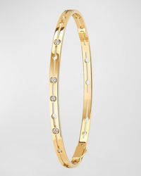 Dinh Van - Pulse Small Bracelet With Diamonds - Lyst