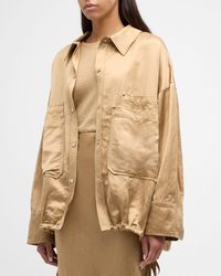 Dorothee Schumacher - Slouchy Coolness Oversized Shimmer Jacket - Lyst