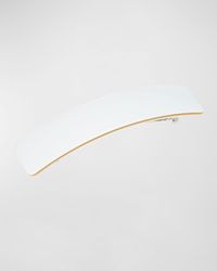 France Luxe - Two-tone Rectangle Barrette - Lyst