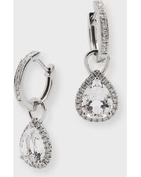 Kiki McDonough - Grace 18k Detachable Drop Earrings With Topaz And Diamonds - Lyst