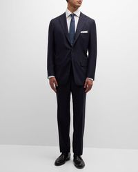 Kiton - Two-Piece Solid Wool Suit - Lyst