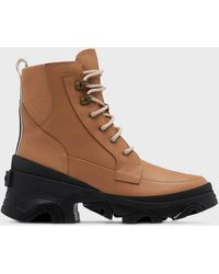 Sorel - Brex Lace-up Leather Boots - Lyst