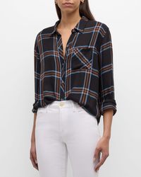 Rails - Hunter Plaid Button-Front Shirt - Lyst