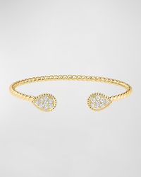 Boucheron - Serpent Bohème 18k Yellow Gold 2-motif Diamond Bracelet - Lyst