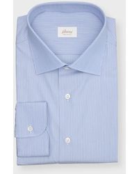 Brioni - Micro-Houndstooth Dress Shirt - Lyst