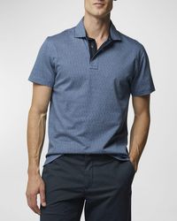 Rodd & Gunn - Big River Jacquard Knit Polo Shirt - Lyst