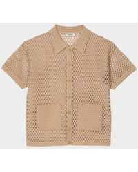 Sandro - Elio Embellished Short-Sleeve Cardigan - Lyst