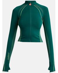CASABLANCA - Seamless Zip-Front Jacket - Lyst