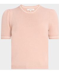 FRAME - The Cashmere Gathered Sweater - Lyst