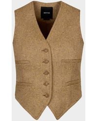 Smythe - Cropped Cotton Vest - Lyst
