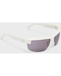 Off-White c/o Virgil Abloh - Toledo Acetate Wrap Sunglasses - Lyst