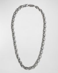 Konstantino - Delos Sterling Chain Necklace, 16"L - Lyst