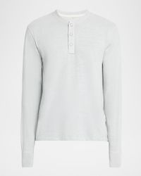Rag & Bone - Classic Flame Henley Long-Sleeve T-Shirt - Lyst