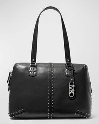 Michael Kors Black Studded Hamilton Bag – The Closet