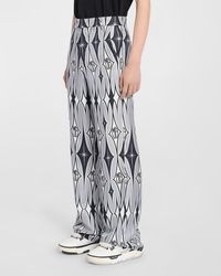 Amiri - Argyle Tailored Baggy Pants - Lyst