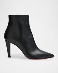 Christian Louboutin - Vibella Leather Sole Ankle Booties - Lyst