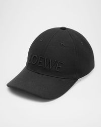 Loewe - X Paula & Apos;S Ibiza Embroidered Canvas Cap - Lyst