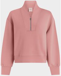 Varley - Davidson Partial-Zip Sweatshirt - Lyst