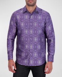 Robert Graham - Sovereignty Patterned Silk Button-Down Shirt - Lyst
