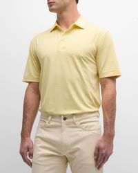 Peter Millar - Drum Stripe Performance Jersey Polo Shirt - Lyst