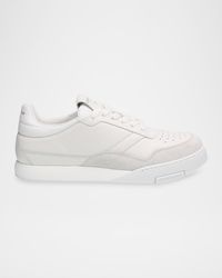 Givenchy - Apos;S Yard Leather And Suede Low-Top Sneakers - Lyst