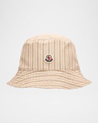 Moncler - Apos;S Stripe Bucket Hat - Lyst